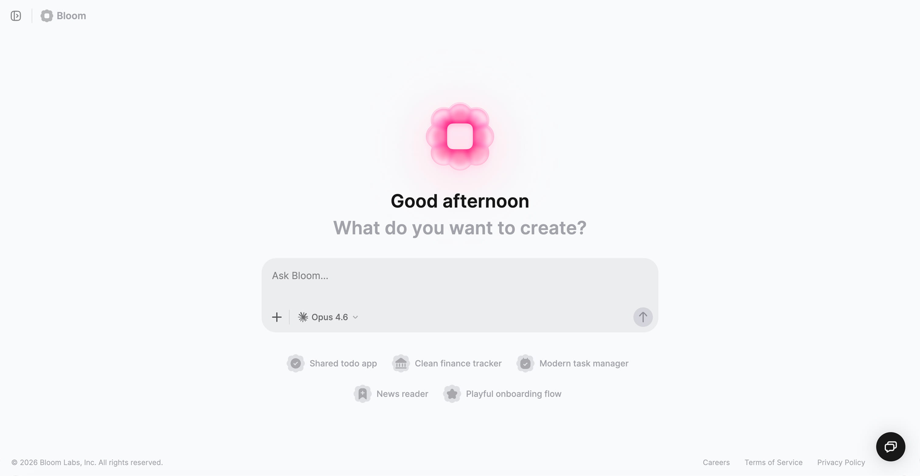 Building Your First App - Bloom